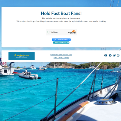 Screenshot of Boatshed North Wales - sell your boat with us! | Boatshed North Wales