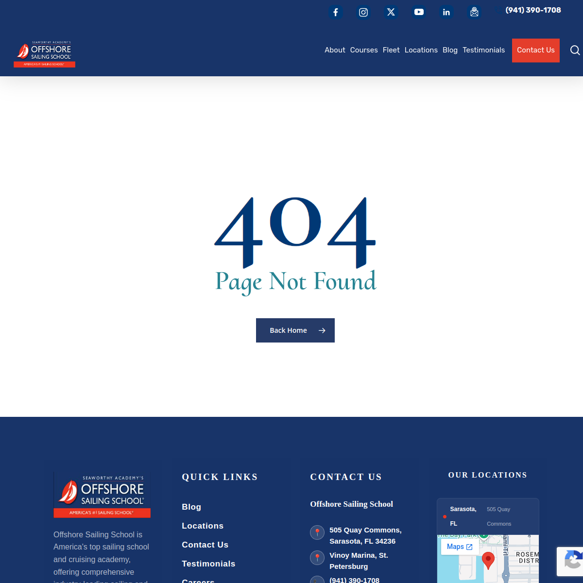 Screenshot of BVI Sailing Courses & Getaways - Offshore Sailing School