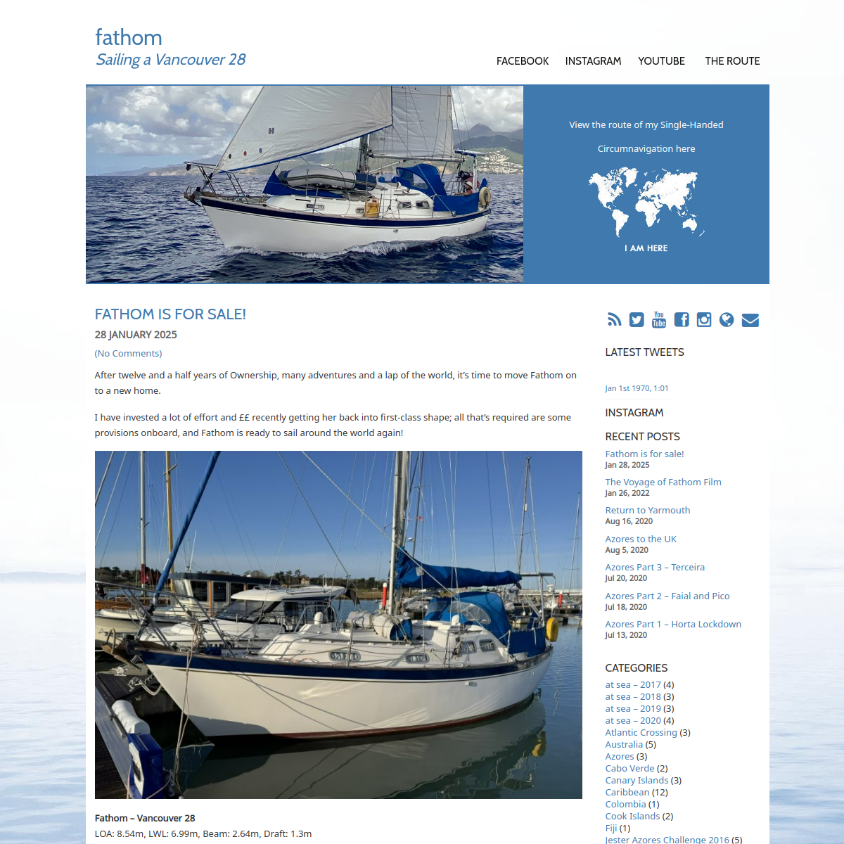 Screenshot of fathom