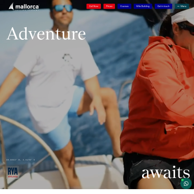 Screenshot of Mallorca Sailing Academy Mallorca | RYA Sailing School Palma ...