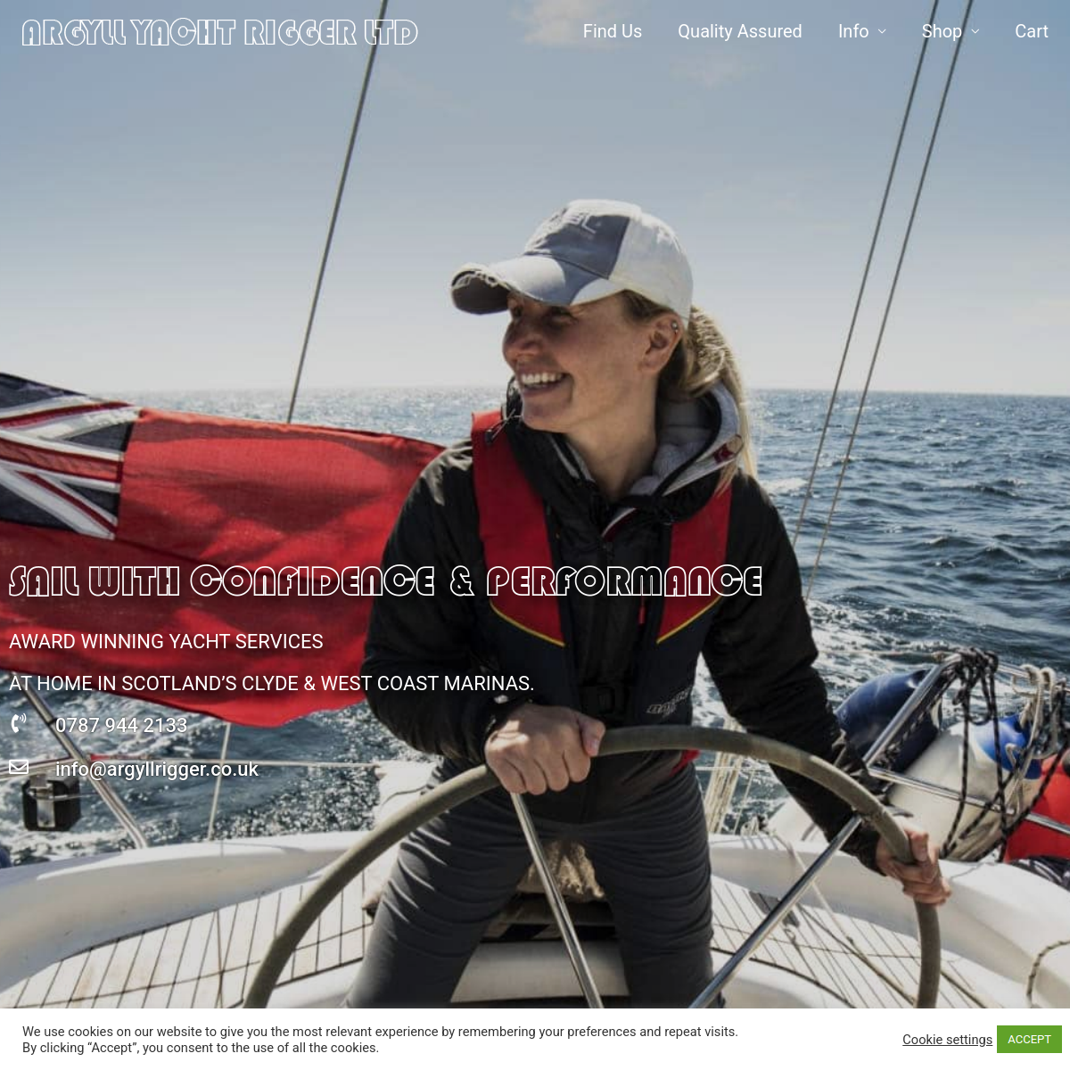 Screenshot of Argyll Yacht Rigger