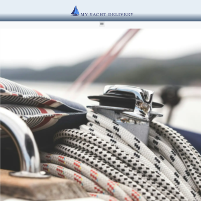 Screenshot of Professional Yacht Delivery Services Worldwide | My Yacht Delivery ...