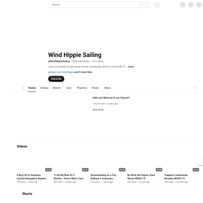 Screenshot of Wind Hippie Sailing