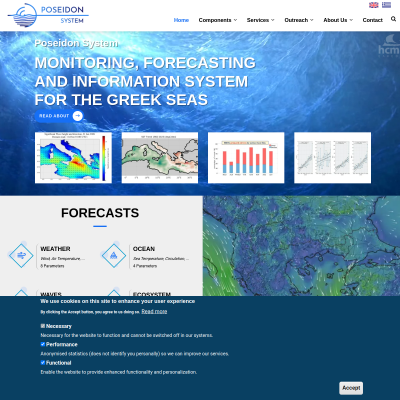 Screenshot of Poseidon System