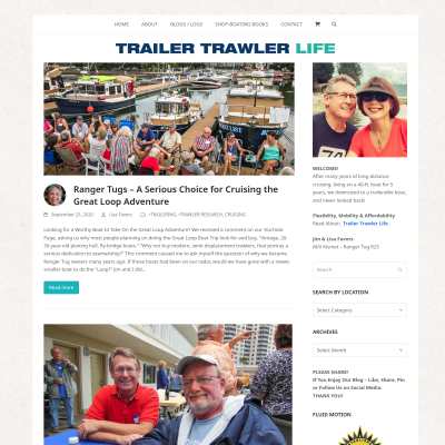 Screenshot of great loop Archives — Trailer Trawler Life Blog – Cruising USA ...