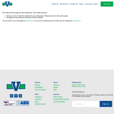 Screenshot of Marine Safety - Vane Brothers