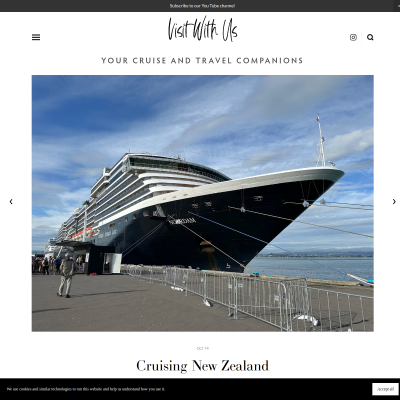 Screenshot of Oct 14 Cruising New Zealand