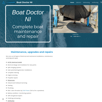 Screenshot of Boat Doctor NI