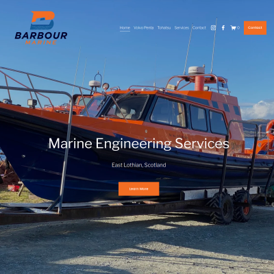 Screenshot of Barbour Marine Ltd