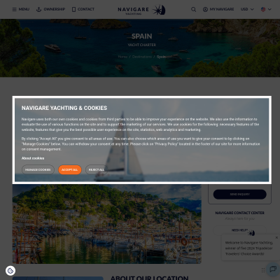 Screenshot of Spain, Mallorca Yacht Charter