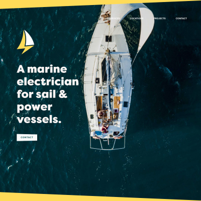 Screenshot of Marine electrician